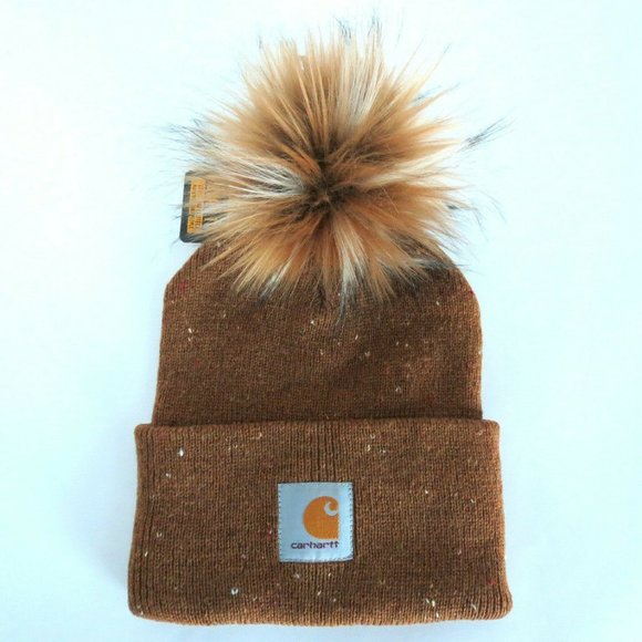 Carhartt Accessories - Carhartt Beanie Handmade in USA Pom